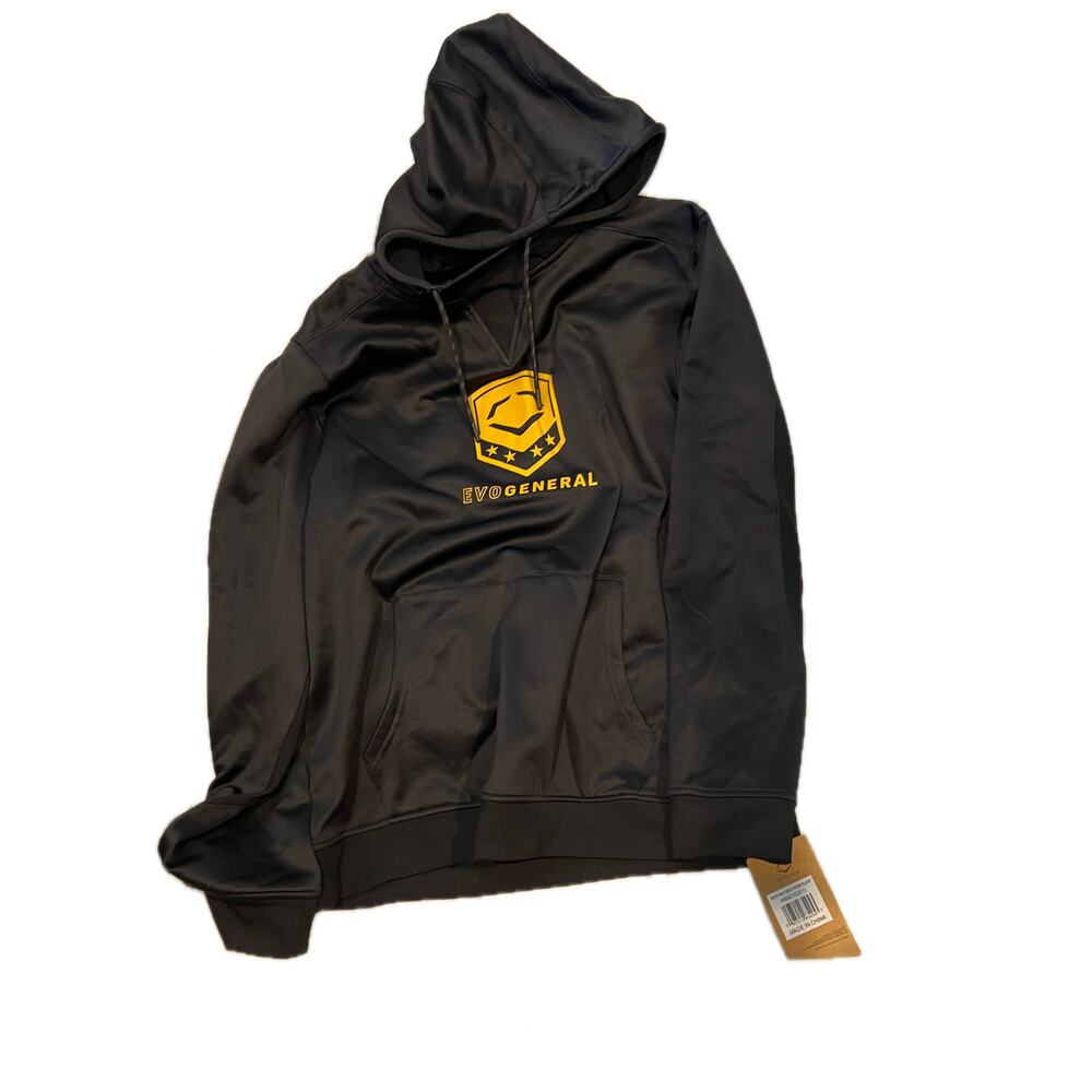Evoshield General Black Pullover Hoodie Mens Large